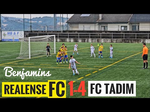 ⚽️Futebol Benjamins - Realense FC 1-4 FC Tadim - Associação de Futebol de Braga