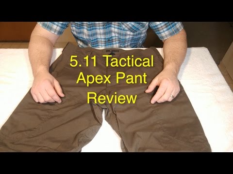 5.11 Tactical Apex Pant Review - Why these are the best pant ever