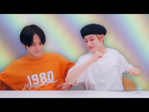 ENHYPEN SUNOO & JUNGWON DANCING AND SINGING 'HEY TAYO' ON VLIVE (ENG SUB)