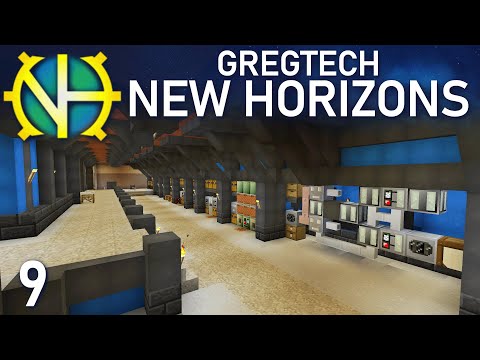 Gregtech New Horizons S2 09: Base Building Solutions