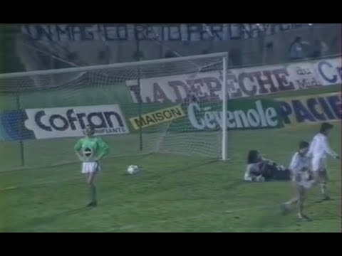 Toulouse 2-1 ASSE - 24e journée de D1 1986-1987