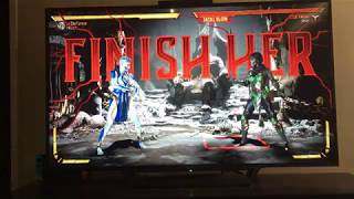 Mortal Kombat 11 Frost hidden fatality #2 "The Cyber Initiative."