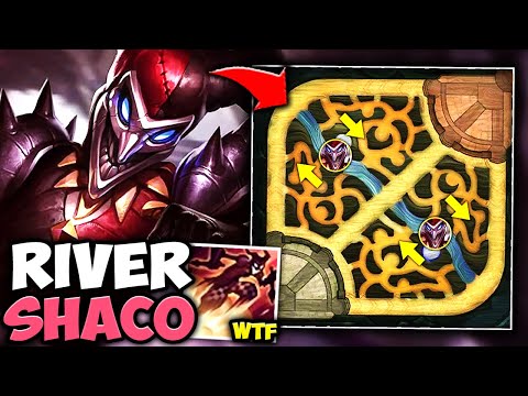 Shaco but I'm a second jungle and snowball the entire map (RIVER SHACO)