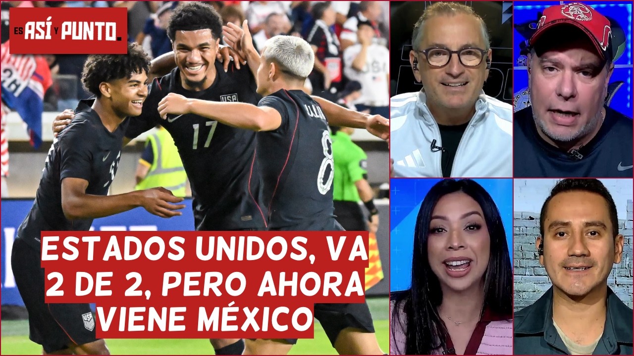 Pochettino y EE.UU. TIENEN QUE GANARLE a MÉXICO para mostrar que han progresado | Es Así y Punto