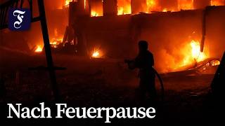 Russland greift Kiew abermals an