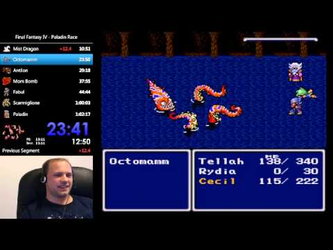 Final Fantasy IV Speedrun Blooper: Bone Mail Rydia