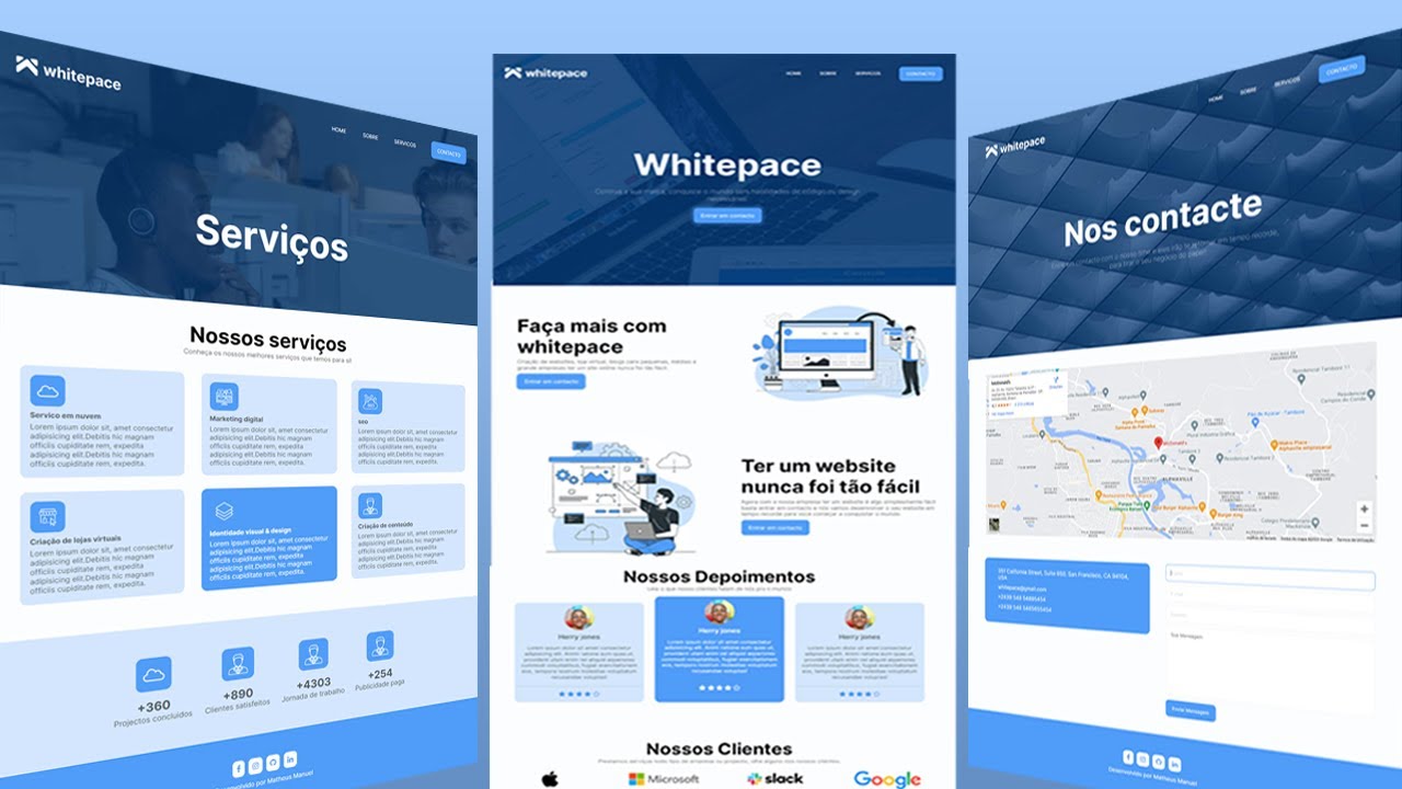 🔥Como Fazer um SITE DO ZERO com HTML E CSS PASSO A PASSO (varias páginas)