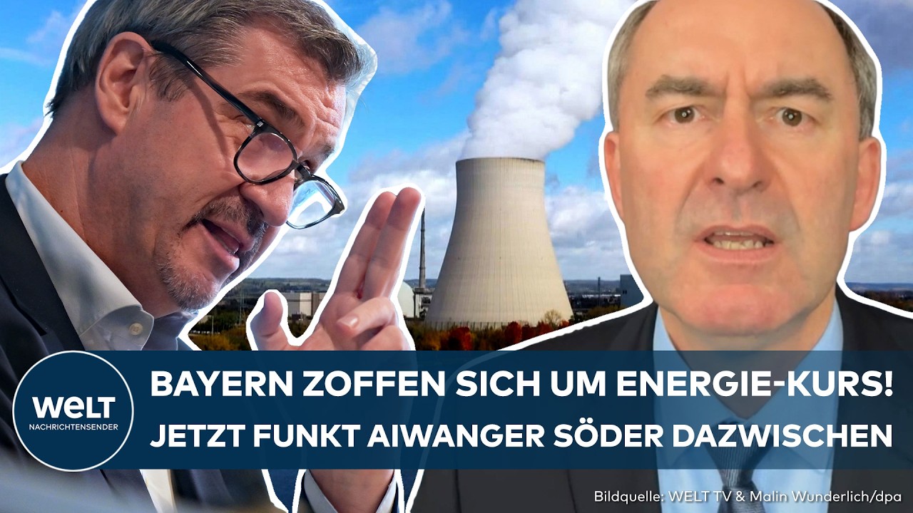 ENERGIE: Zoff um Mini-AKWs! "Müssen jetzt auf Gaskraft setzen!" Aiwanger widerspricht Söder!