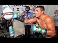 AMAZING - TEOFIMO LOPEZ'S SPECTACULAR DOUBLE END BAG WORKOUT - SHOWS PHENOMENAL SHAPE AHEAD OF FIGHT
