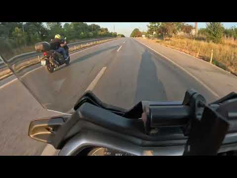 Honda ADV350(2024) and Yamaha XMAX300 (2018)