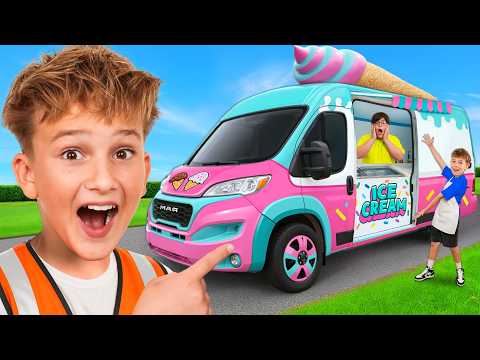 I Built a SECRET Ice Cream Truck!