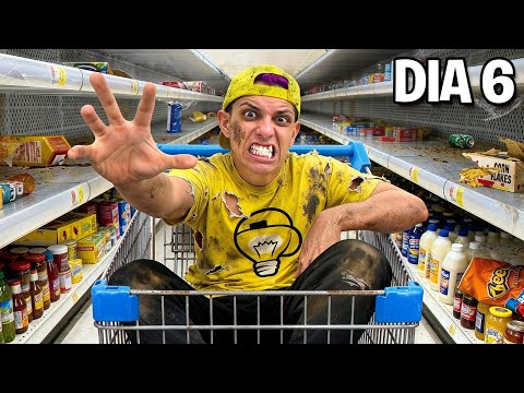 SOBREVIVI 7 DIAS DENTRO DE UM SUPERMERCADO *Fomos expulsos ? 