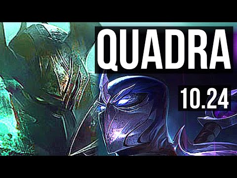 MORDEKAISER vs SHEN (TOP) (DEFEAT) | Quadra, 6 solo kills, Godlike | KR Diamond | v10.24
