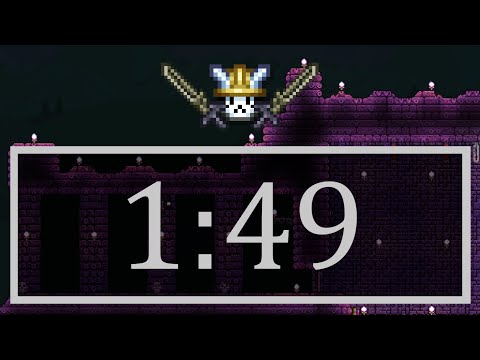 Skeletron Journey Mode in 1:49 [Former WR] - Terraria Speedrun