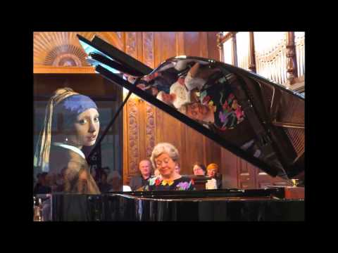 Prof. Erika Lux, Pianist & Prof. Andor Izsak, "Girl with Pearl Earring",  Hanover, June 2015
