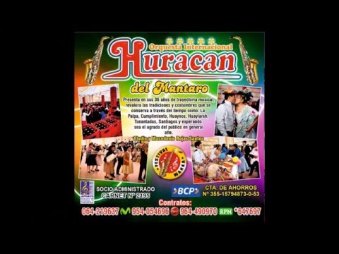 Orquesta Huracán del Mantaro CD 2016 Mix Huaylarsh Antiguo