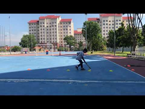 driblle slalom hoki u12