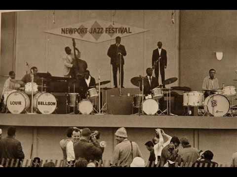 Drum Battle Newport 1974   Elvin Jones, Art Blakey, Max Roach & Buddy Rich