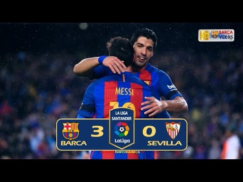 Barca 3-0 Sevilla (Liga 2016-17)