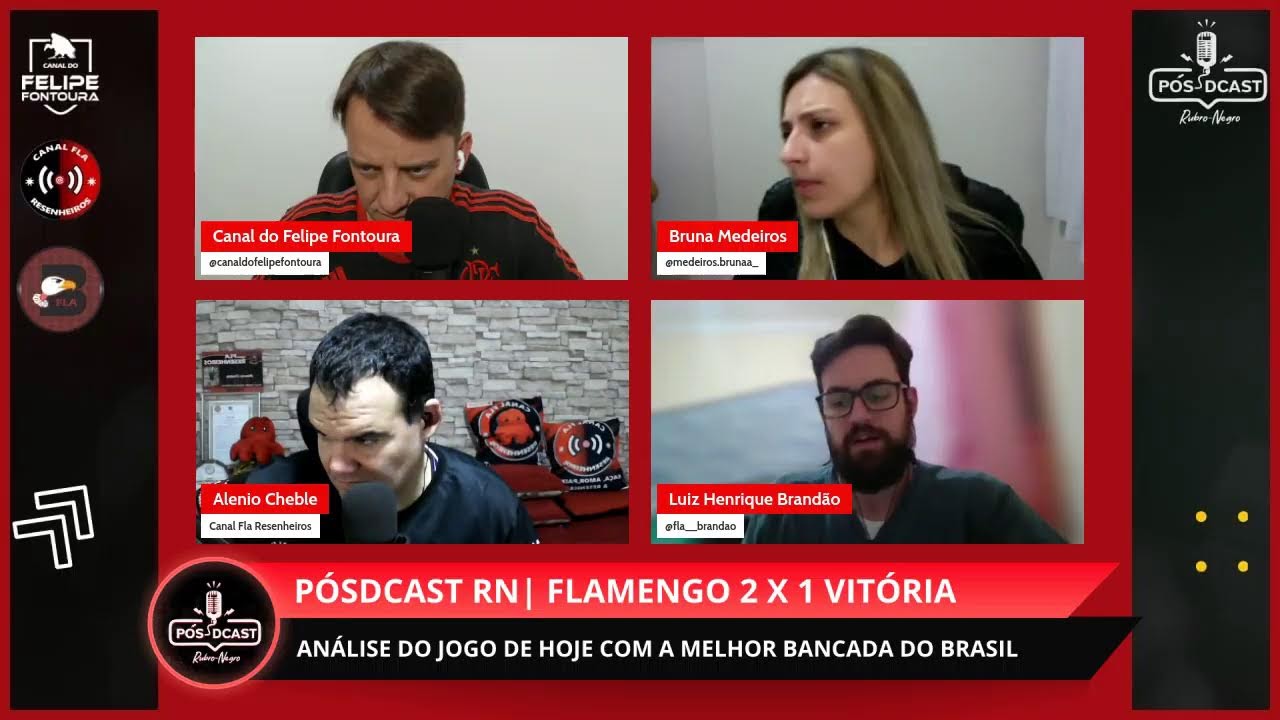 FLAMENGO X VITÓRIA | PÓSDCAST RUBRO-NEGRO!