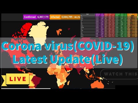 Coronavirus world map - Live Update - All over the world (Latest)- LIVE