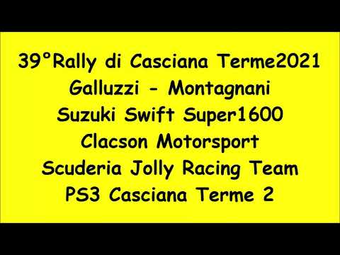 Rally di Casciana Terme 2021 cameracar Galluzzi-Montagnani