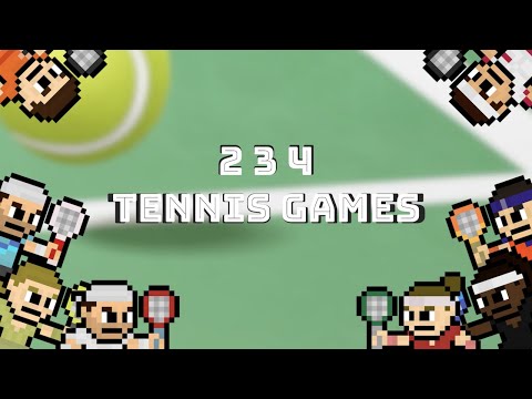 2 3 4 Tennis Games Video