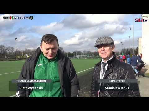 Wywiad z trenerem Piotrem Wybańskim po meczu Sarmacja Będzin 3:0 (2:0) Łagisza Będzin