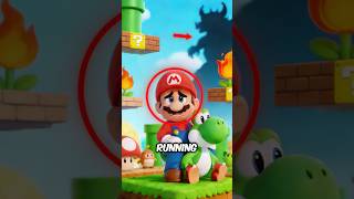 Who Mario is really running from in new Super Mario Bros? 😳 #shorts