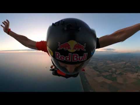 Skydiving Jump - Sit-fly and Beach landing with Dona, Gughi & Max - 575° jump [360°]