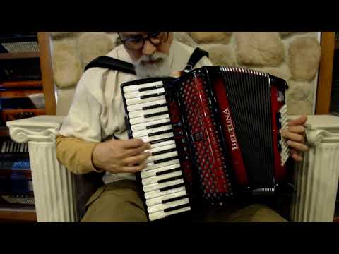 2956 - Red Shadow Beltuna Euro III Piano Accordion LMM 34 72 $2999