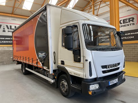 New In Stocklist For Sale: IVECO EUROCARGO 120E18 EURO 5 4X2 12 TONNE CURTAINSIDER – 2013 – RX63 YLU