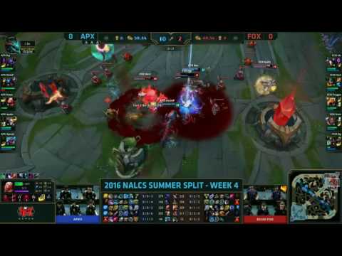 Apex vs Echo Fox Game 1 Highlights   NA LCS Week 4 Day 3 Summer 2016   APX vs FOX G1