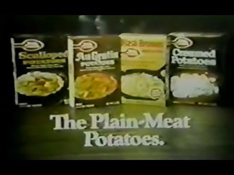 Betty Crocker Potatoes Commercial (1974)