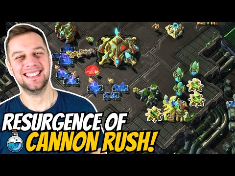 My Cannon Rush is NEVER OVER! | Cannon Rush in Grandmaster #280 StarCraft 2