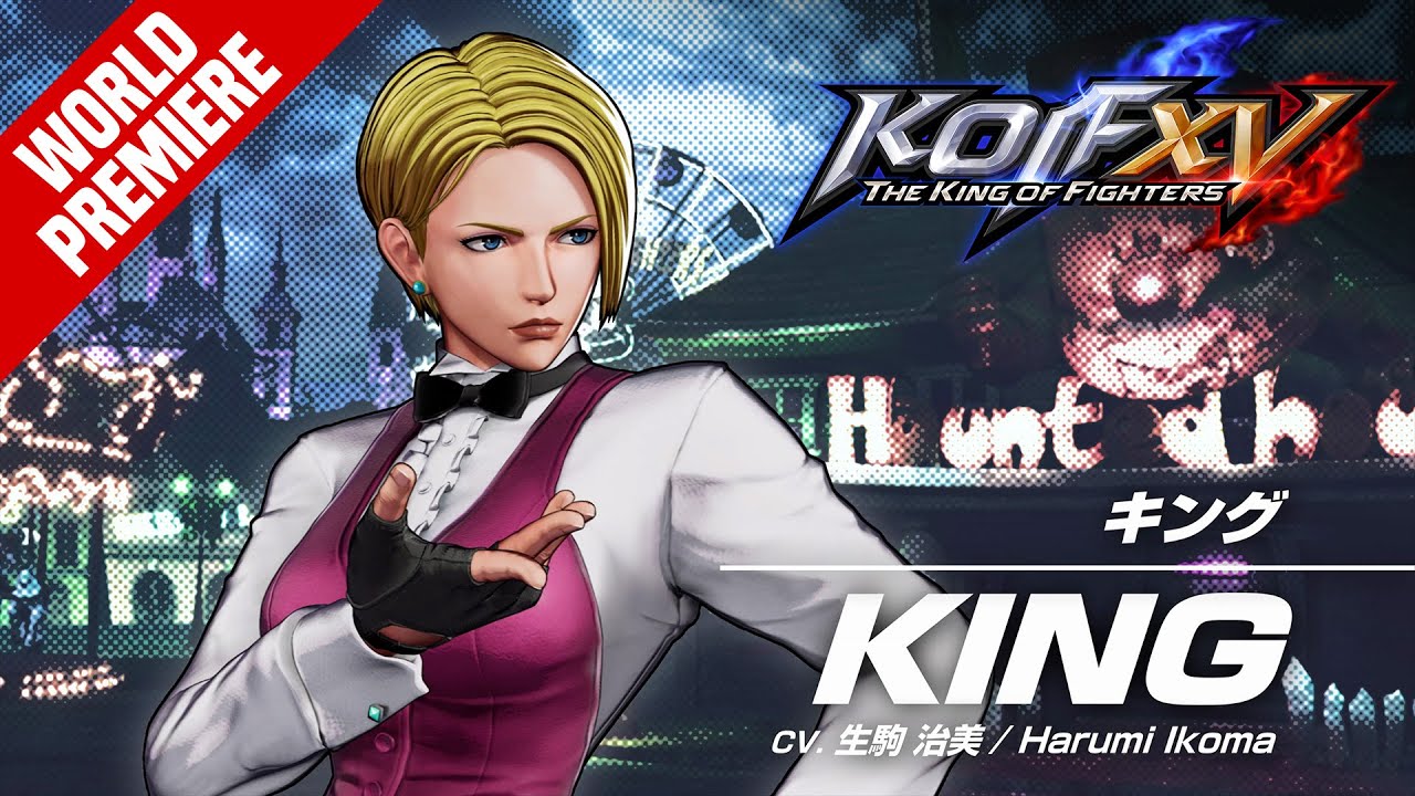KOF XVď˝KINGď˝Trailer #12ăTEAM ART OF FIGHTINGă