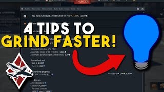4 Tips To Grind Faster In War Thunder - Get More RP!