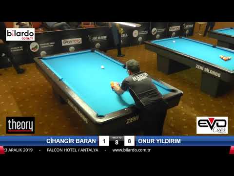 CİHANGİR BARAN & ONUR YILDIRIM Bilardo Maçı - 