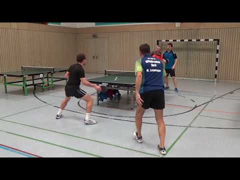 Abel Lachmayer vs Huelsenbeck Stierhoff C Finale Doppel 20181222 Wilhelmsdorf Weihnachtsturnier Tabl