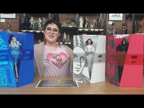 Star Wars Gold Label 12" Barbie Doll (R2D2, Vader & Leia) Review