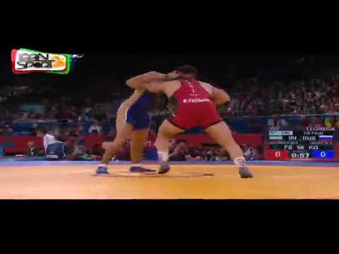 Reza Yazdani (Iran) vs Abdusalam Gadisov(Russia) London 2012