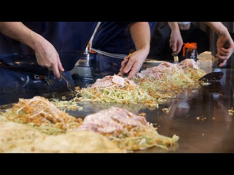 Restaurante Michelin Bib Gourmand Okonomiyaki al estilo de Hiroshima Itsukaichi Yasho - Saeki Ward, ciudad de Hiroshima -