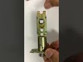 how to adjust the latch(for the smart lock with fingerprint)