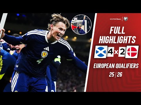 Scotland vs Denmark 4-2 - Highlights & Goals - 2025