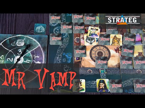 Настольная игра Strateg Mr.Vamp на украинском языке (32060)