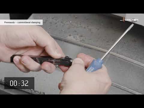 Walter CUT DX Parting off with SmartLock