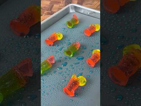The Gummy Drink That Shouldn’t Exist… But Does 😱 #candy #sweets #foodhacks #shorts #musttry