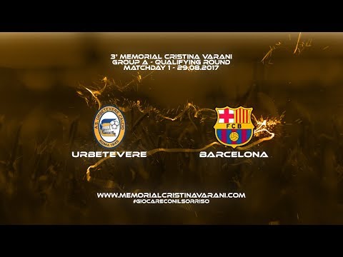 ASD Urbetevere-FC Barcelona 0-2 (3° Memorial Cristina Varani)