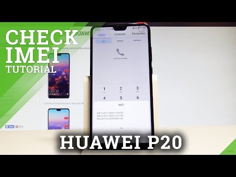 How to Check IMEI in HUAWEI P20 - Read Serial Number |HardReset.Info