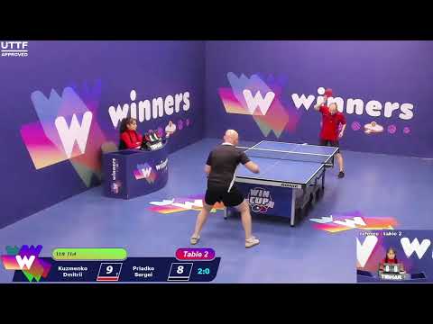 WINners CUP table 2  03.02 Kuzmenko Dmitrii - Priadko Sergei  14:30